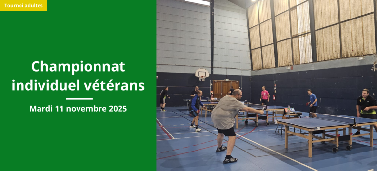 Championnat individuel vétérans